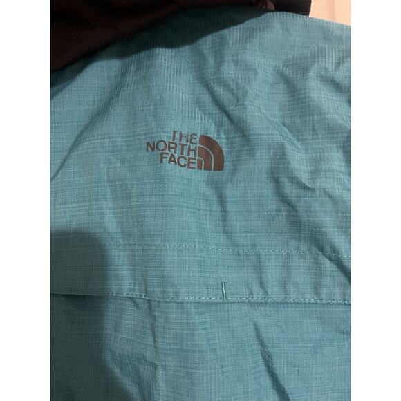 THE NORTH FACE Size S Nylon Hyvent Hooded Tibbedee Flamenco Blue Jacket EUC - Picture 12 of 12